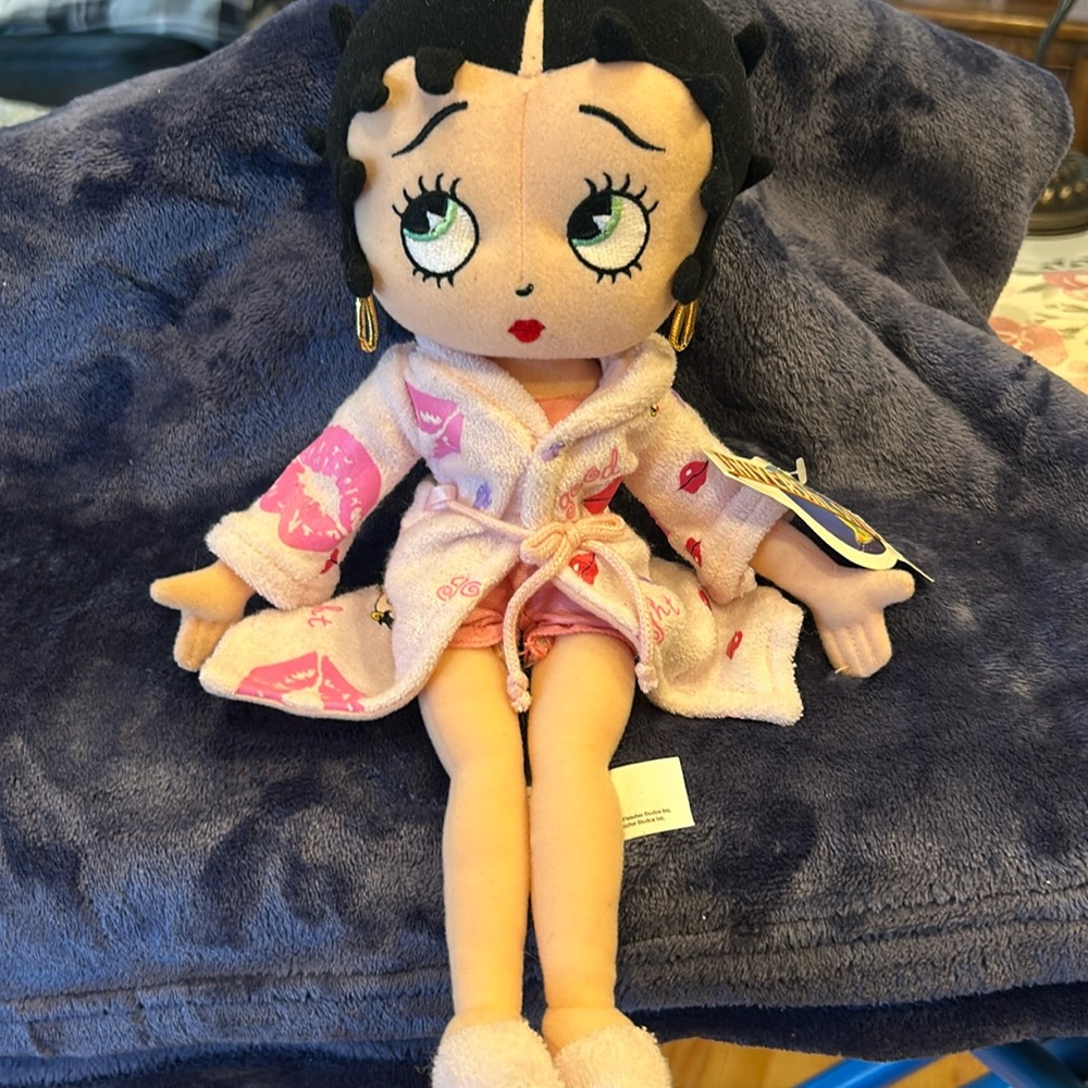 Betty boop stuffed doll from
Universal